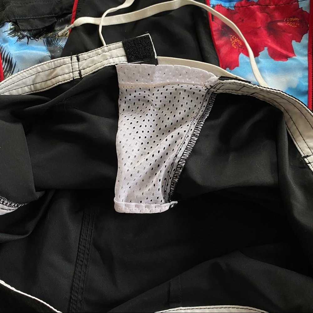 AARON CHANG photo surf board long swim shorts M 9 - Picture 7 of 11